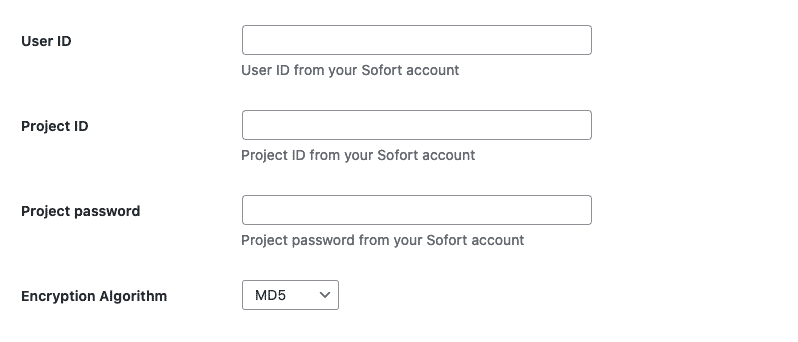 Setting up Sofort Ident for WooCommerce 2