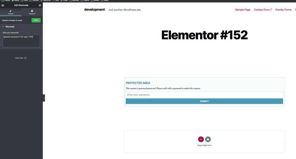 How to Password-Protect Content in Elementor 5