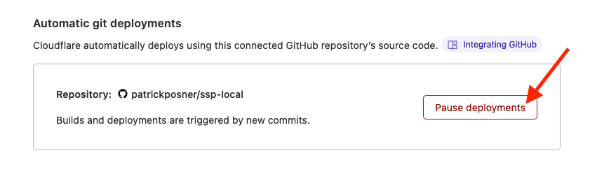 Setting up the GitHub integration 16
